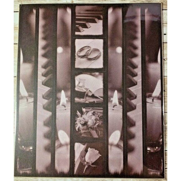 Creative Memories WEDDING GLIMPSES Black & White Scrapbooking Die Cuts - Picture 2 of 2